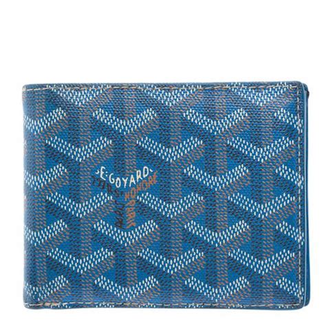 goyard gm blue|Goyard blue wallet men's.